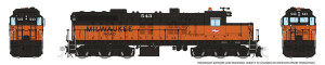 Rapido ~ HO Scale ~ Milwaukee Road ~ SD10 #552 ~ DC/Silent ~ 050232