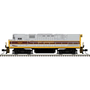 Atlas ~ N Scale ~ C424 locomotive ~ ERIE LACKAWANNA #2408 ~ Silver ~ DC Version ~ 40006106