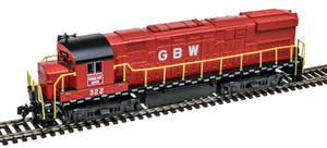 Atlas ~ N Scale ~ C424 locomotive ~ Silver ~ DC Version ~ GREEN BAY & WESTERN #320 ~ 40006108