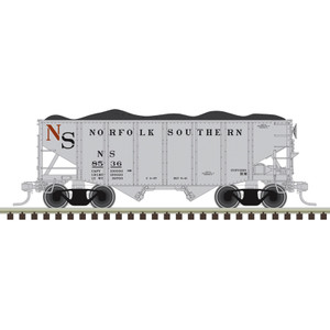 Atlas ~ N Scale ~55 TON FISHBELLY HOPPER ~ NORFOLK SOUTHERN #8529 ~ 50007216