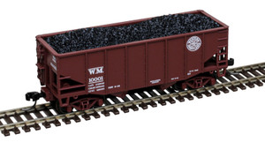 Atlas ~ N Scale ~55 TON FISHBELLY HOPPER ~ WESTERN MARYLAND #11705 ~ 50007226
