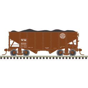 Atlas ~ N Scale ~55 TON FISHBELLY HOPPER ~ WESTERN MARYLAND 3-PACK ~ 50007227