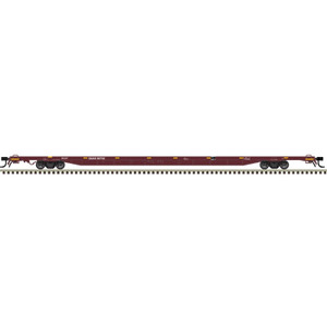 Atlas ~ N Scale ~ 89'4" FLAT CAR ~ REDSTREAK #89707 ~ 50007244