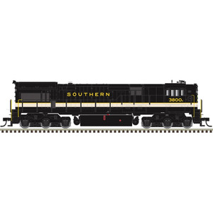 Atlas ~ HO Scale ~ U30C ~ SOUTHERN #3802 ~ DC Version ~ Silver ~ 10004767