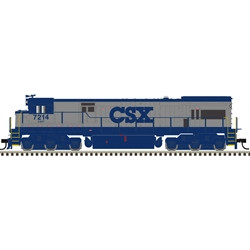 Atlas ~ HO Scale ~ U30C ~ CSX #7266 ~ Gold ~ DCC & Sound Version ~ 10004893