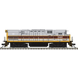 Atlas ~ HO Scale ~ Alco C-424 ~ CONRAIL PATCH #2481 ~ Silver ~ DC Version ~ 10004790