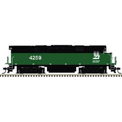 Atlas ~ HO Scale ~ Alco C-425 ~ BURLINGTON NORTHERN #4253 ~ Gold ~ DCC Sound Version ~ 10004832