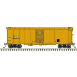 Atlas ~ HO Scale ~ MINIBOX BOX CAR ~ BRITISH COLUMBIA #993016 ~ 20007907