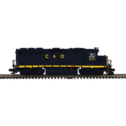 Atlas ~ O Scale ~ GP40 Locomotive ~ CHESAPEAKE AND OHIO 4077 ~ Premier ~ 3 Rail ~ DCC Sound Version ~ 30138570