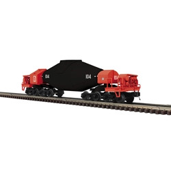 Atlas ~ O Scale ~ HOT METAL CAR W/ FLICKERING MOLTEN LOAD ~ ROUGE STEEL ~ 3 Rail ~ 3007114