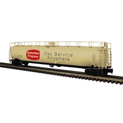 Atlas ~ O Scale ~ MASTER ACF 33,000 GALLLON TANK CAR ~  SUBURBAN PROPANE (CNTX) ~ 3 Rail ~ 3001868