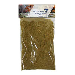 WWScenics ~ Any Scale ~ Static Grass 3/32" 2mm Fibers ~ Wild Meadow 1.8oz 50g ~ WSG2057