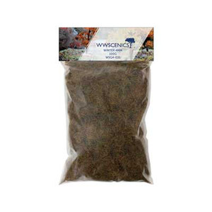 WWScenics ~ Any Scale ~ Static Grass 5/32" 4mm Fibers ~ Winter 3.5oz 100g ~ WSG4031
