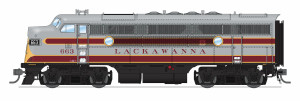Broadway Limited ~ HO Scale ~ EMD F3A  ~ DLW 664 ~ Paragon4 Sound/DC/DCC ~ 9663
