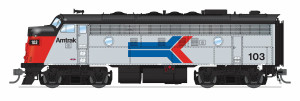Broadway Limited ~ HO Scale ~ EMD F7A ~ Amtrak 105 ~ Paragon4 Sound/DC/DCC ~ 9686