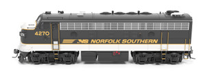 Broadway Limited ~ HO Scale ~ EMD F7A/B ~ Norfolk Southern NS #4270/4275 ~ Paragon4 Sound/DC/DCC ~ Unpowered B ~ 9700