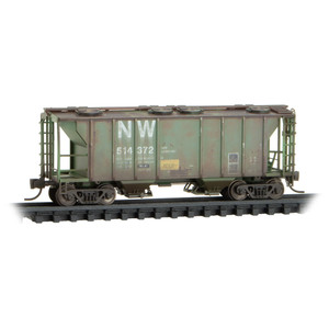 Micro Trains ~ N Scale ~ Norfolk & Western Covered Hopper #514372 ~ 09544110
