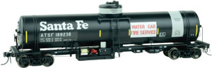 Roka ~ HO Scale ~ Water Car Fire Service GATC Tank Car ~ ATSF ~ ROK189241