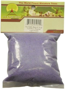 JTT ~ Turf: Light Purple Coarse - Bag - 30 cu in ~ 95045