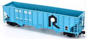 Bowser ~ HO Scale ~ 100-Ton 3-Bay Open Hopper ~ Rock Island #701106 ~ 43541