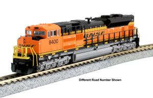 Kato ~ N Scale ~ EMD SD70ACe ~ BNSF Swoosh #8780 ~ DC Version ~ 176-8526
