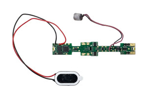 Digitrax ~ N Scale ~ Series 7 1 Amp, 4 Function, 16 bit ~ Drop-in Sound Decoder With Speaker ~ SDXN147K4