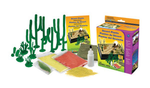 Woodland Scenics ~ HO Scale ~ Scene-A-Rama Diorama Add-On Kits, Desert Plants ~ SP4124