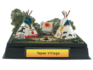 Woodland Scenics ~ HO Scale ~ Scene-A-Rama Classroom Packs ~ Tepee Village ~ SP4250