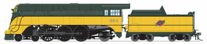 Broadway Limited ~ HO Scale ~ "Yellow Jacket" ~ C&NW #620 ~ DCC-Ready ~ 9551