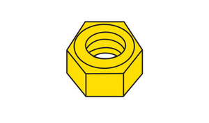 Woodland Scenics ~ Hex Nuts 0-80 ~ 5 pack ~ 882