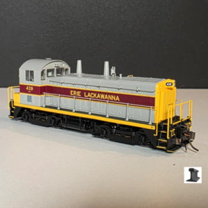 Rapido ~ HO Scale ~ EMD SW9 ~ Erie-Lackawanna #437 ~ DC Version ~ 027080