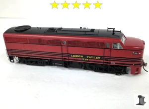 Rapido ~ HO Scale ~  Alco FA-1 ~ Lehigh Valley #538 ~ DC/Silent ~ 037048