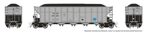 Rapido ~ HO Scale ~ AutoFlood III Coal Hopper ~ TXUX ~ 169058A-73855