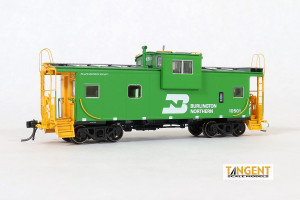 Tangent ~ HO Scale ~ International Wide-vision Caboose ~ Delivery 9-1970 w/ Red-Green Lights ~ Burlington Northern #10514 ~ 60312-06