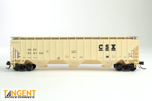 Tangent ~ N Scale ~ Trinity Industries 4750 Covered Hopper ~ CSX #259093 ~ 81010-03