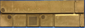 Chooch Enterprises ~ HO & O Scale ~ Flexible Concrete Sidewalk Details ~ Large 3-3/4 x 12" 9.5 x 30.5cm ~ 8683