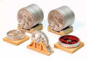 Chooch Enterprises ~ HO Scale ~ Cast Resin Freight Car Load ~ 40-Ton Steam Boiler 3/4" 1.9cm ~ 7280