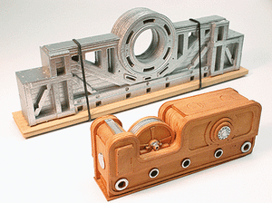 Chooch Enterprises ~ Cast Resin Freight Car Load ~ 120-Ton Ship's Driveshaft Bearing 6-1/4" Long 15.8cm ~ 7285