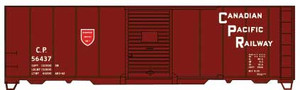 Accurail ~ HO Scale ~ AAR 40' Single-Door Steel Boxcar ~ Canadian Pacific 56437 ~ 3562