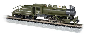 Bachmann ~ N Scale ~ USRA 0-6-0 Switcher with Slope-Back Tender ~ DC Version ~ Baldwin Locomotive Works 26 ~ 50554