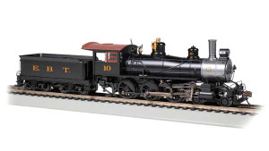 Bachmann ~ HO Scale ~ Baldwin 4-6-0 ~ DC Version ~ East Broad Top #10 ~ 52206
