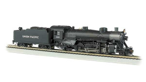 Bachmann ~ HO Scale ~ USRA Light 2-8-2 Mikado w/Medium Tender ~ DC Version ~ Union Pacific #2481 ~ 54406