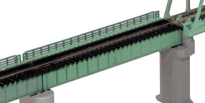 Kato ~ N Scale ~ Single Track Deck Girder Bridge Light Green ~ 20-459