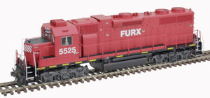 Atlas ~ HO Scale ~ EMD GP38 ~ DC Version Low Nose with Ditch Lights ~ Master Silver ~ First Union Rail #5527 ~ 10004058