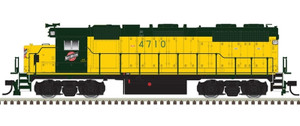 Atlas ~ HO Scale ~ EMD GP38 ~ DCC Sound Version ~ Master Gold ~ Chicago & North Western #4710 ~ 10004082
