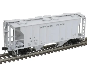 Atlas ~ N Scale ~ PS-2 2-Bay Covered Hopper ~ Ready to Run ~ Northern Pacific #75446 ~ 50005908