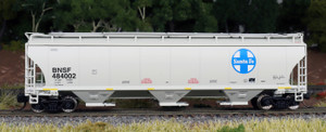 Intermountain ~ HO Scale ~ Trinity 5161 Hopper ~ Santa Fe BNSF Heritage Series #484002 ~ 472151-01