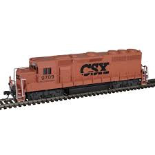Atlas ~ N Scale ~ Master Gold ~ EMD GP40 ~ CSX #9720 ~ LokSound and DCC ~ 40005279