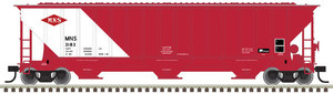 Atlas ~ N Scale ~ Trainman ~ Thrall 4750 3-Bay Covered Hopper ~ Ready to Run ~ Minneapolis, Northfield and Southern #3183 ~ 50005928