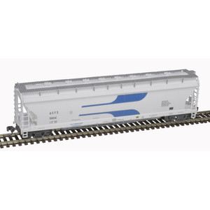 Atlas ~ N Scale ~ Pressureaide Centerflow Covered Hopper ~ Ready-to-Run ~ Master ~ ACFX #51414 ~ 50006065